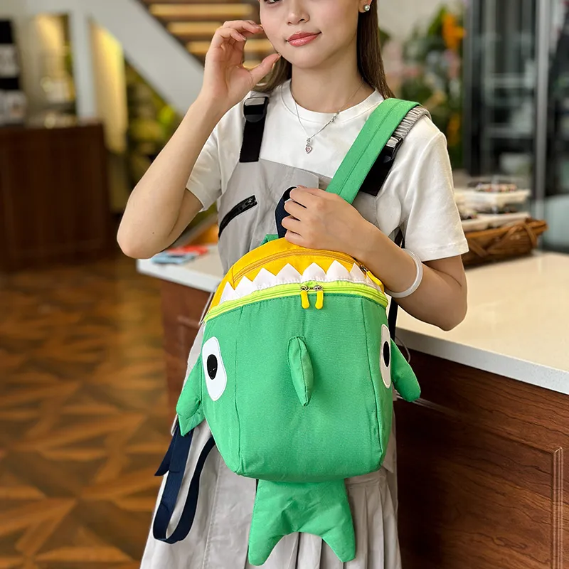 BAODIDAISHU Nylon Fabric Backpacks Medium Size Unisex Multicolor-15