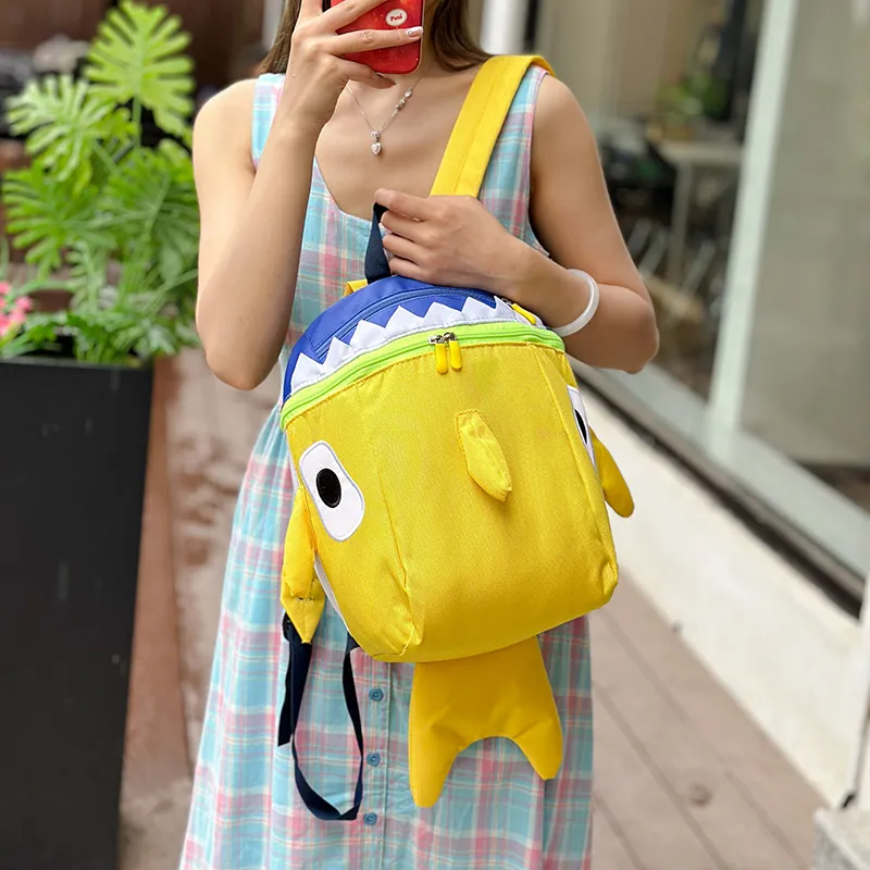 BAODIDAISHU Nylon Fabric Backpacks Medium Size Unisex Multicolor-9