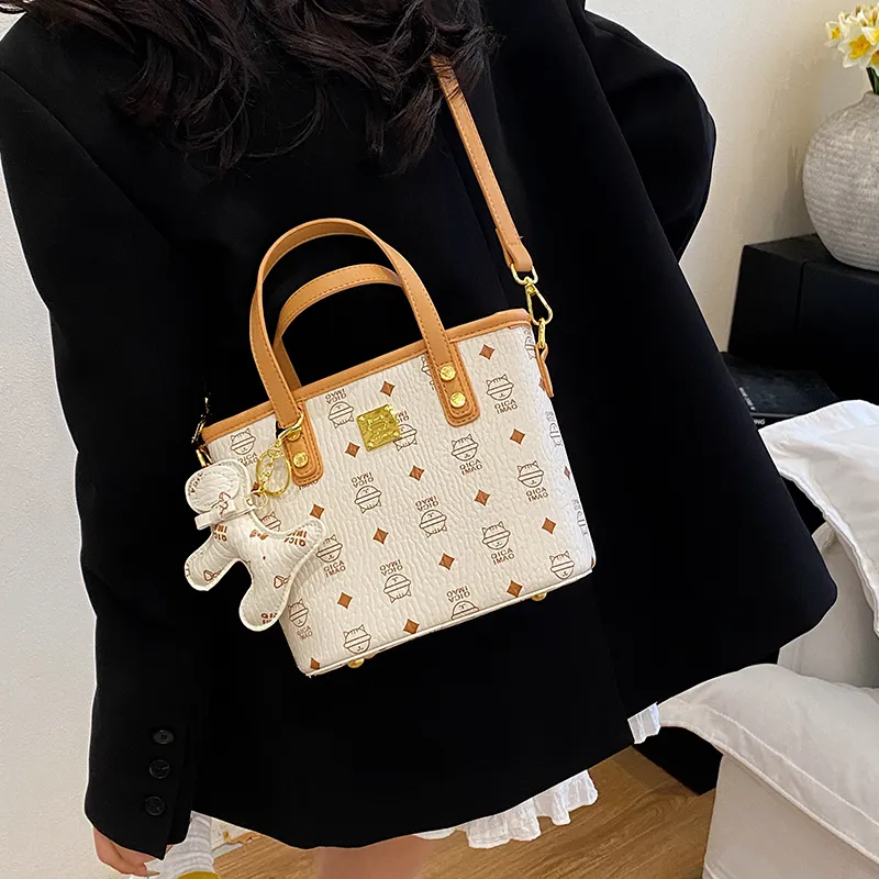 BAODIDAISHU PU Handbag Women's Ecru/Beige/Yellow/Pink-8