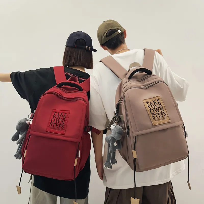 BAODIDAISHU Nylon Travel Backpack Laptop Bag Regular Unisex Multicolor-12