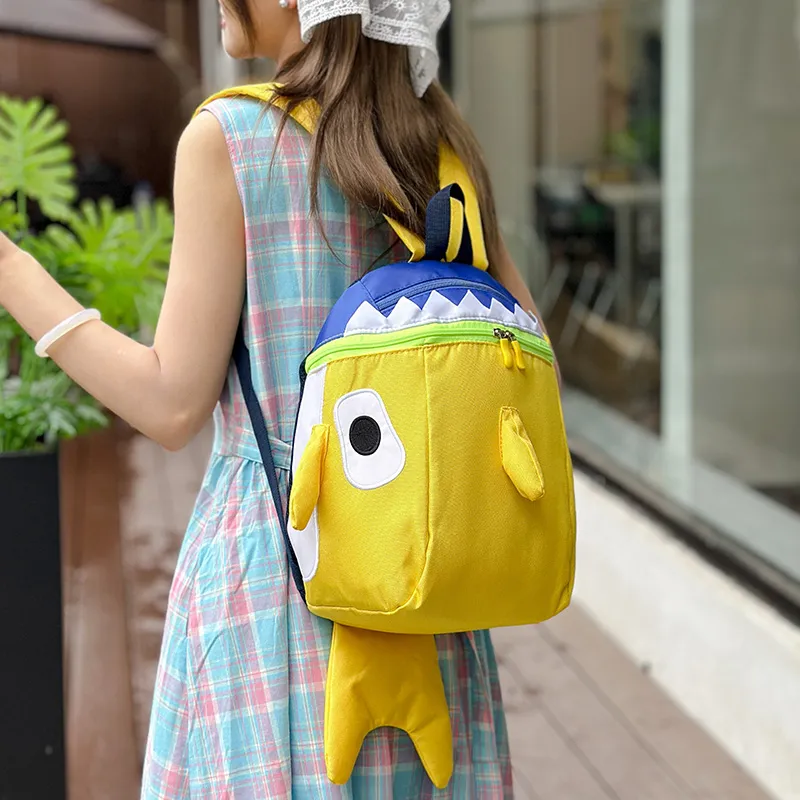 BAODIDAISHU Nylon Fabric Backpacks Medium Size Unisex Multicolor-7