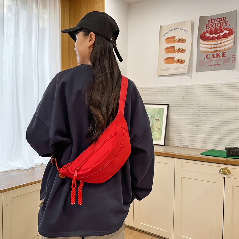 BAODIDAISHU Nylon Sling Bag Regular Unisex Multicolor-19