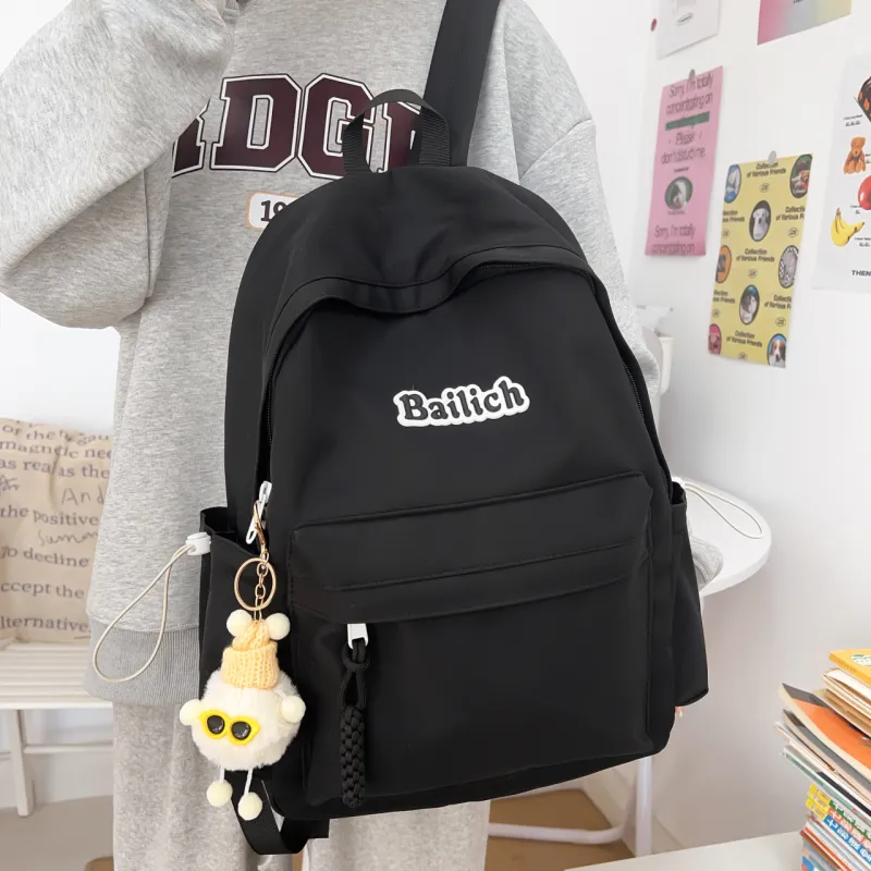 BAODIDAISHU Composite Cloth Backpack Regular Unisex Multicolor-8