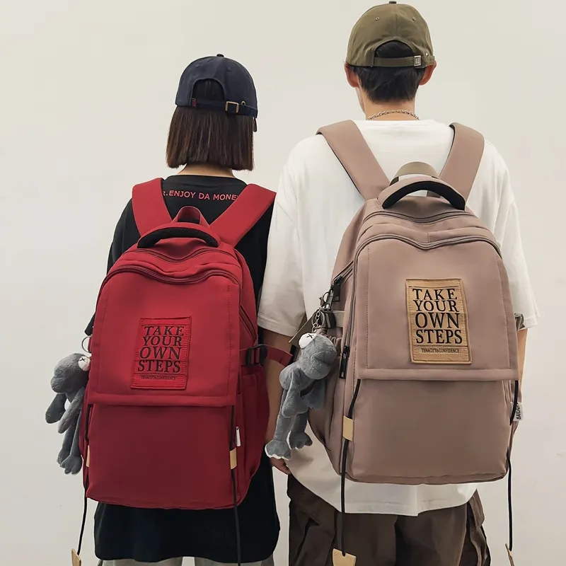 BAODIDAISHU Nylon Travel Backpack Laptop Bag Regular Unisex Multicolor-11