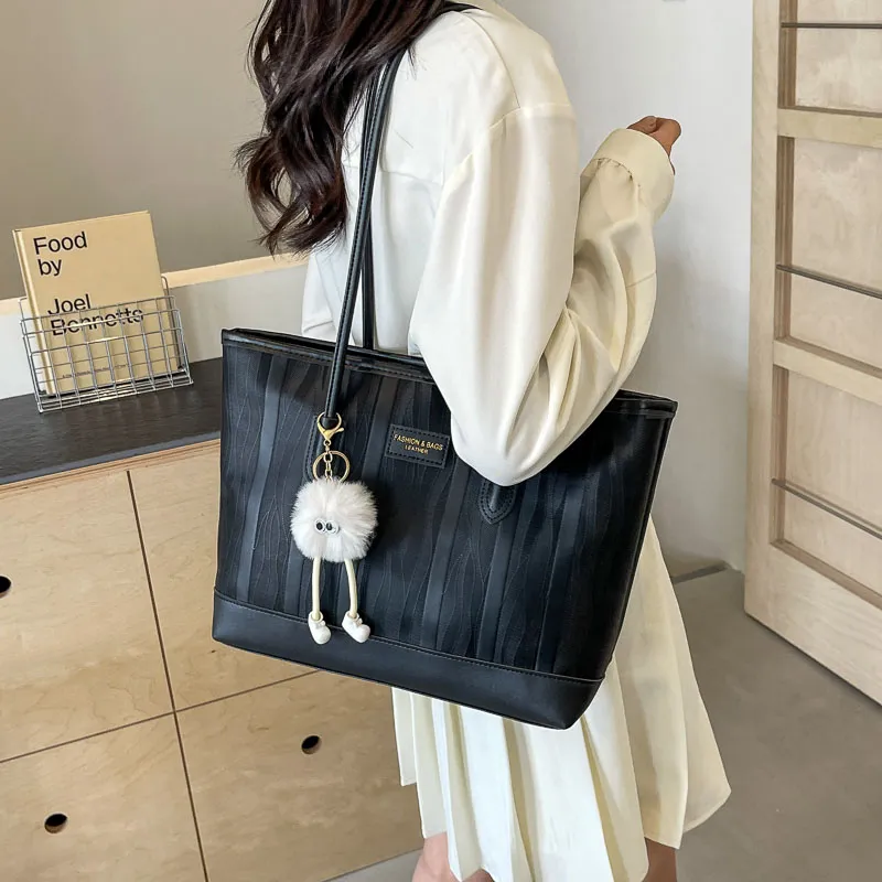 BAODIDAISHU PU Shoulder Bag Tote Handbag Women's White/Pink/Black/Khaki-15