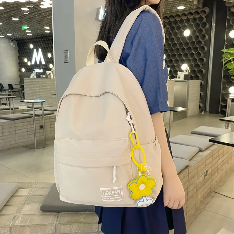 BAODIDAISHU Nylon Backpack Regular Unisex Multicolor-8