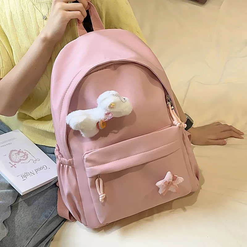 BAODIDAISHU Nylon Backpack Women's Multicolor-29