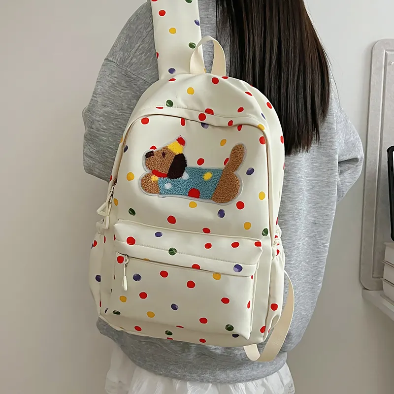 BAODIDAISHU Nylon Backpack Regular Women's Multicolor-11