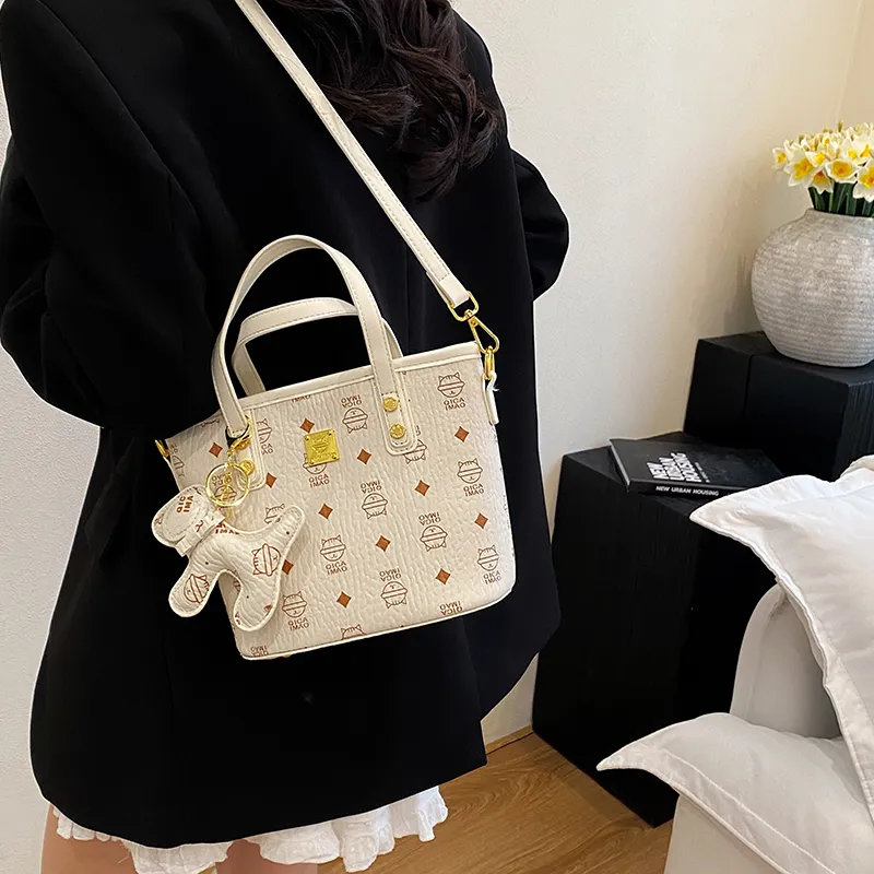 BAODIDAISHU PU Handbag Women's Ecru/Beige/Yellow/Pink-5