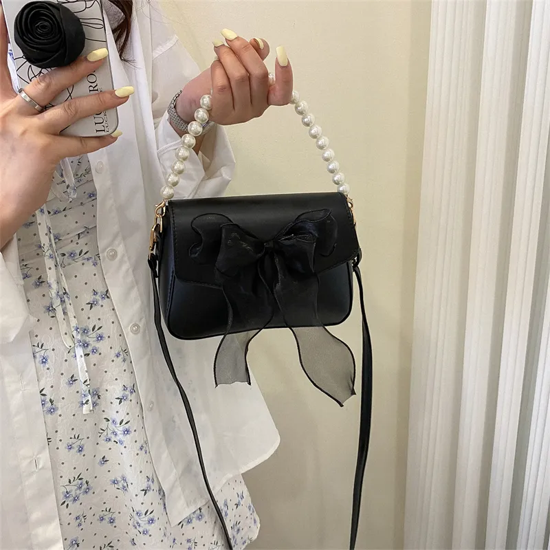 BAODIDAISHU PU Crossbody Handbag Regular Women's Black/White/Blue/Pink-1