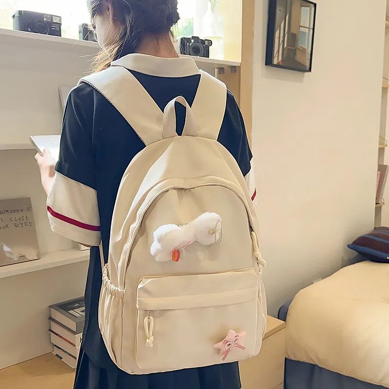 BAODIDAISHU Nylon Backpack Women's Multicolor-1