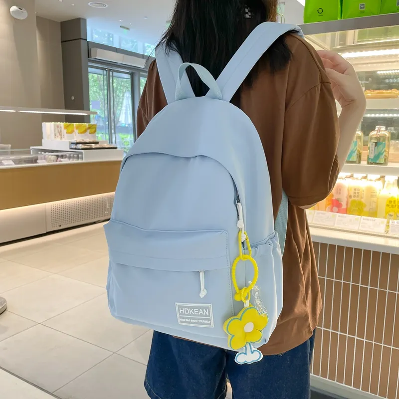 BAODIDAISHU Nylon Backpack Regular Unisex Multicolor-16