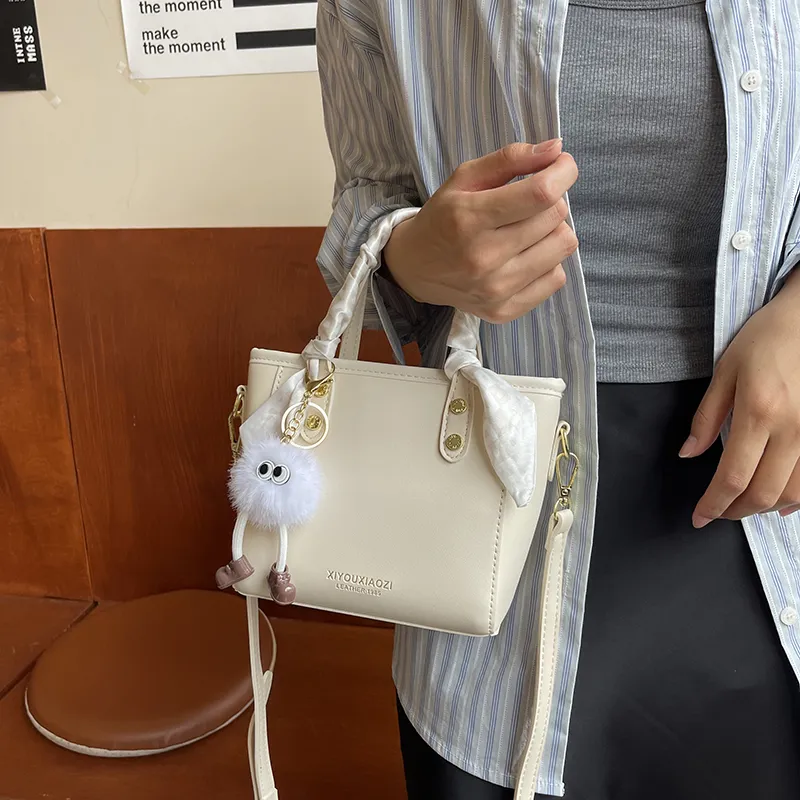 BAODIDAISHU PU Shoulder Bag Crossbody Bag Handbags Medium Size Women's Ecru & Khaki/Ecru/Black/Khaki-10