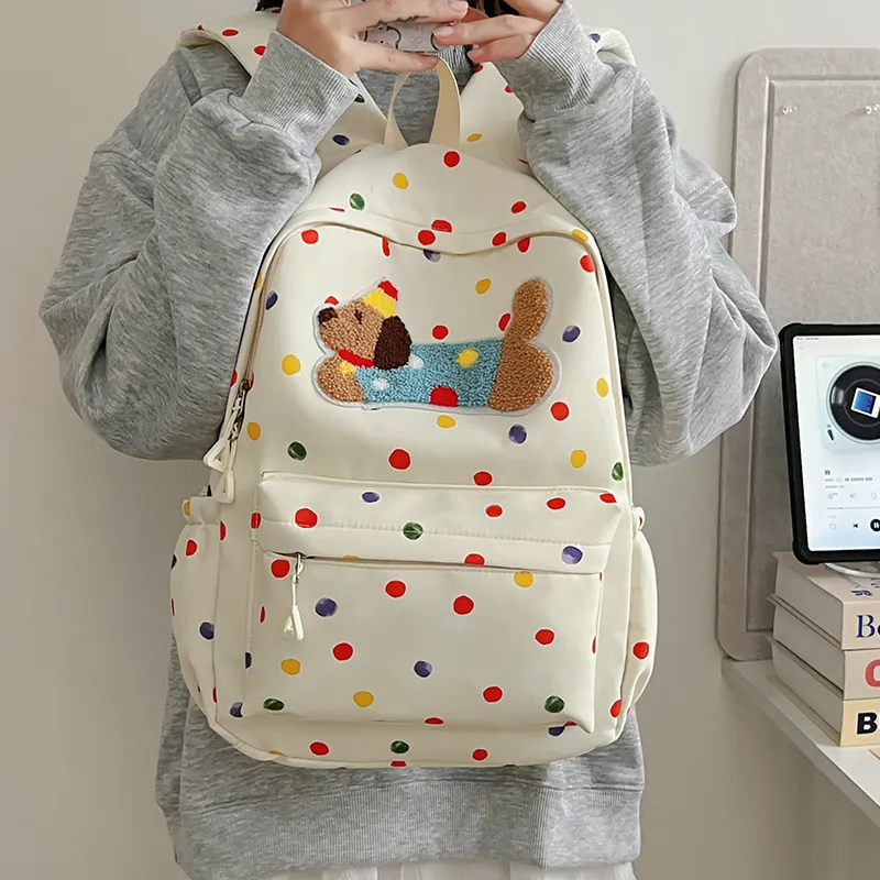 BAODIDAISHU Nylon Backpack Regular Women's Multicolor-8