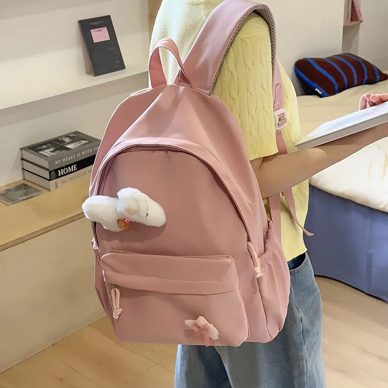 BAODIDAISHU Nylon Backpack Women's Multicolor-26
