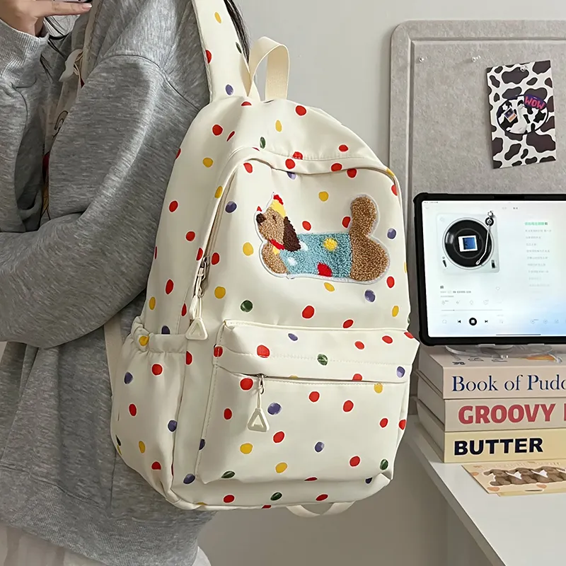 BAODIDAISHU Nylon Backpack Regular Women's Multicolor-10