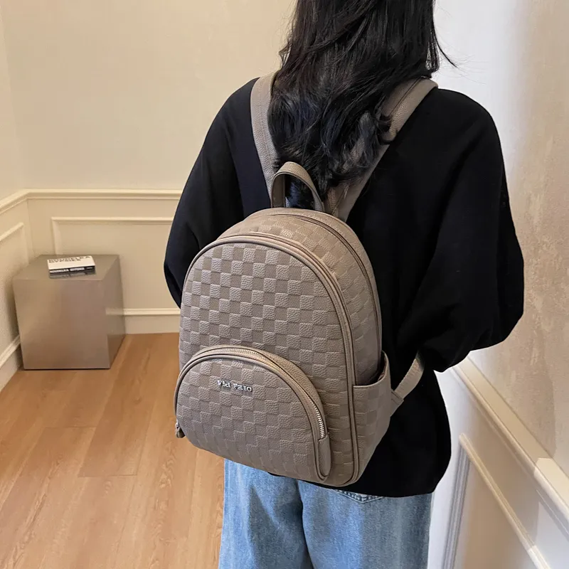 BAODIDAISHU PU Backpack Regular Women's Multicolor-28