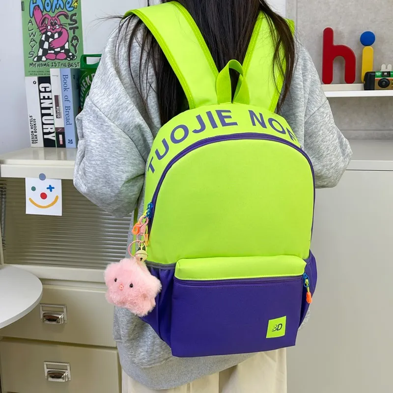 BAODIDAISHU Oxford Backpack Unisex Multicolor-11