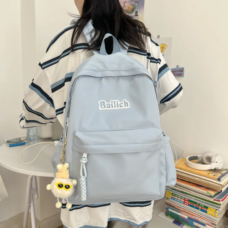BAODIDAISHU Composite Cloth Backpack Regular Unisex Multicolor-10