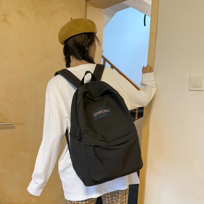 BAODIDAISHU Nylon Backpack Unisex Multicolor-11