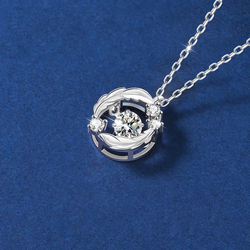 GLOIRE S925 Silver Necklaces Women's Gentle Elegance Anniversary Confession-4