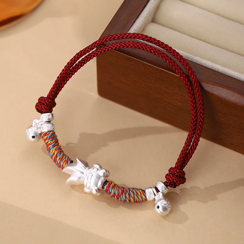 GLOIRE S999 Fine Silver Bracelets Women's Elegant Luxe Niche Design Advanced Touch Minimalist Style Versatile Commuter-3