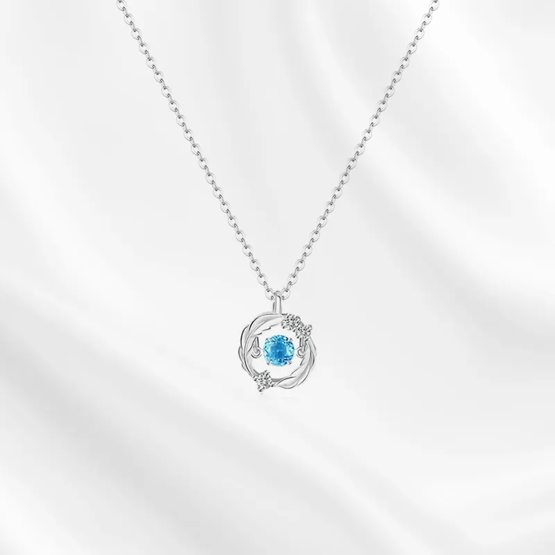 GLOIRE S925 Silver Necklaces Women's Gentle Elegance Anniversary Confession-8
