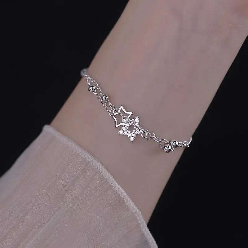 GLOIRE Zircon Bracelets Women's-3