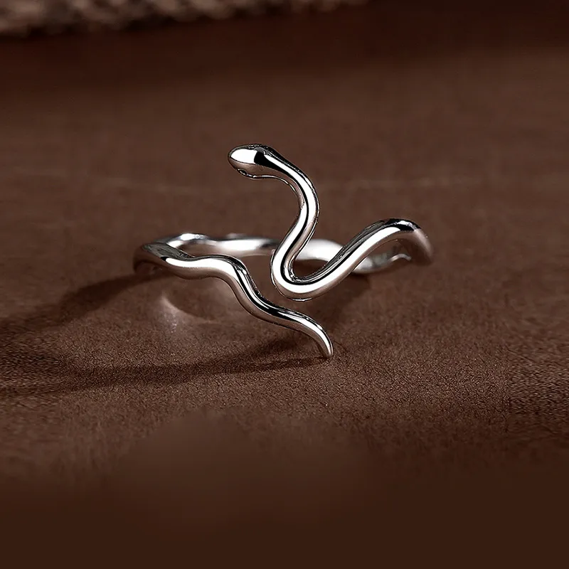GLOIRE S999 Fine Silver Rings Women's Everyday Date Fashion Versatile Commute Style-1