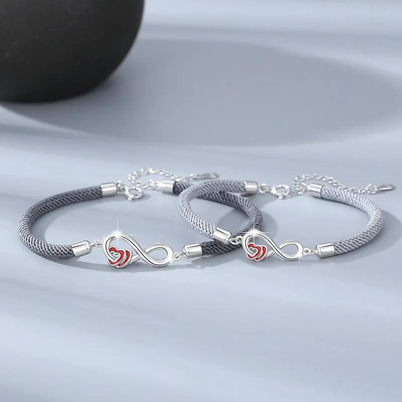 GLOIRE S925 Silver Bracelets Unisex-7