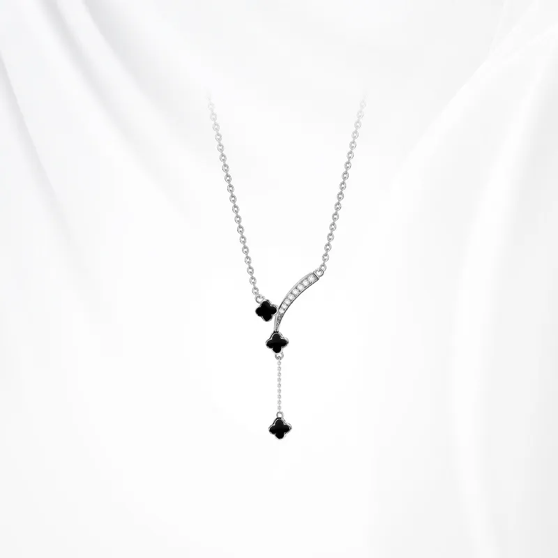 GLOIRE S925 Silver Necklaces Women's Romantic Date Versatile Commute Bestie Same Style-2