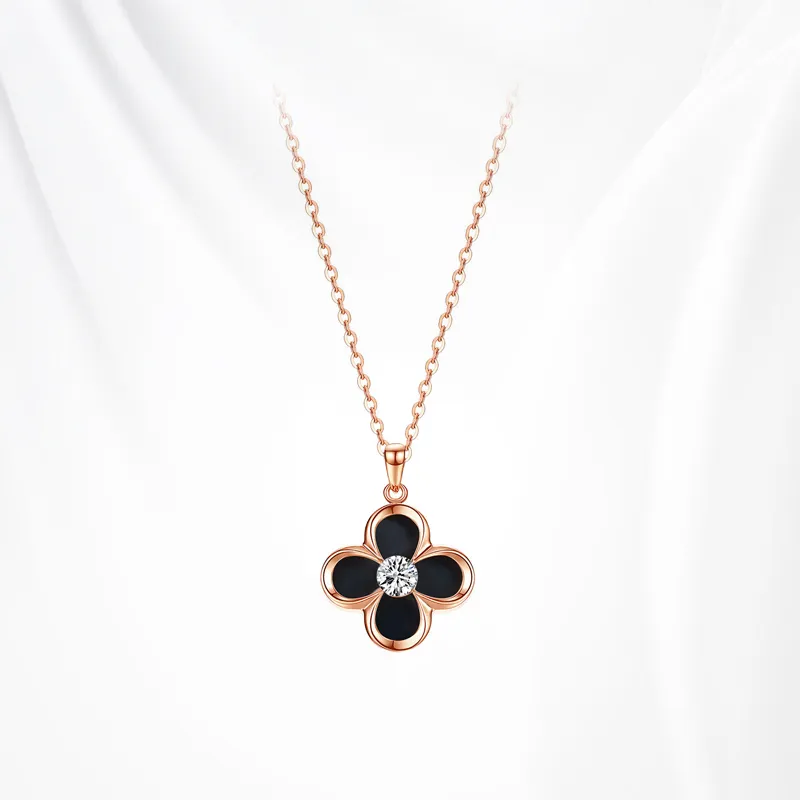 GLOIRE S925 Silver Necklaces Women's Minimalist Style Fashion Versatile Commute Bestie Same Style-4