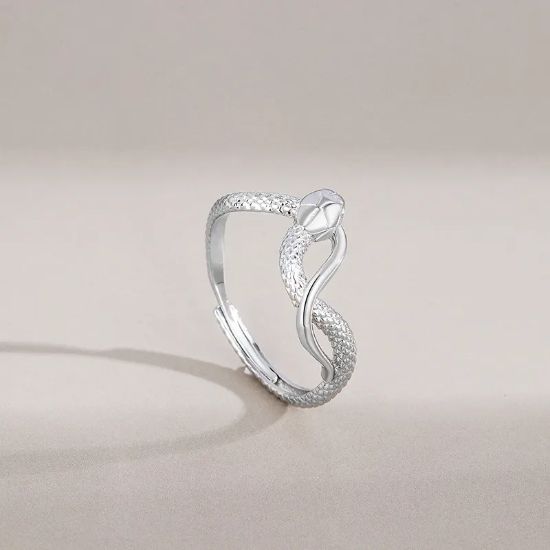 GLOIRE S925 Silver Rings Women's Gentle Minimalist Style Fashion Commute Versatile-2