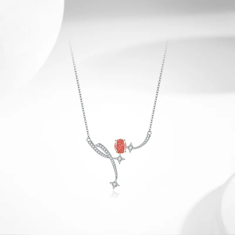 GLOIRE Zircon Necklaces Women's-2