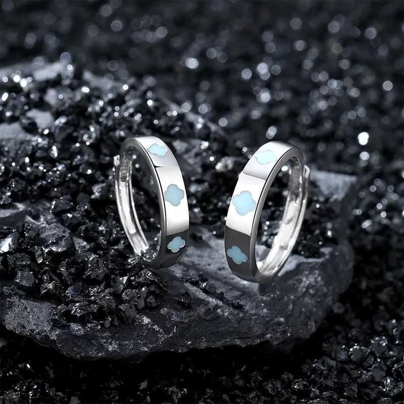 GLOIRE S925 Silver Rings Unisex-2