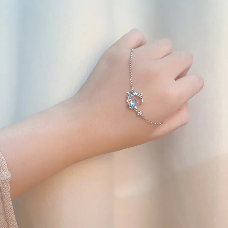 GLOIRE S925 Silver Bracelets Women's-2