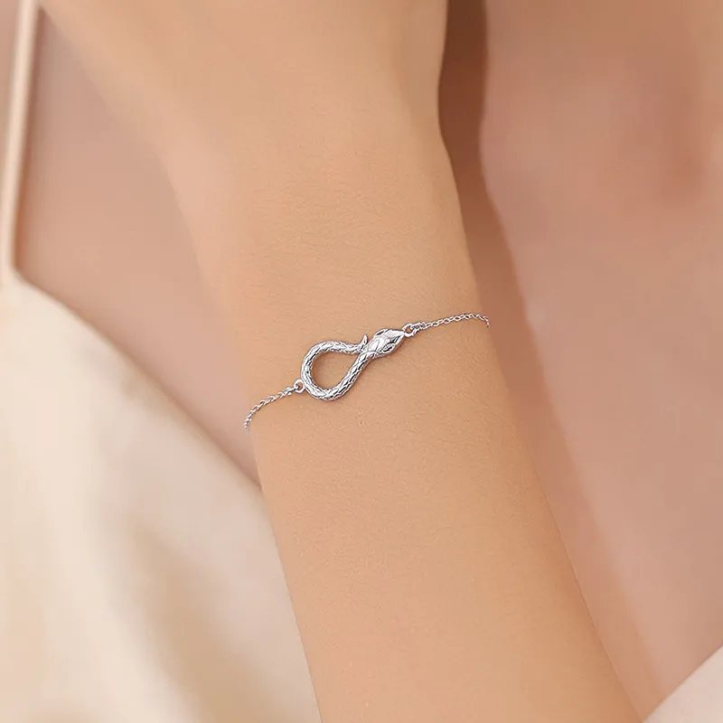 GLOIRE S999 Fine Silver Bracelets Women's Minimalist Style Fashion For Love Dates Versatile Commute Style-1