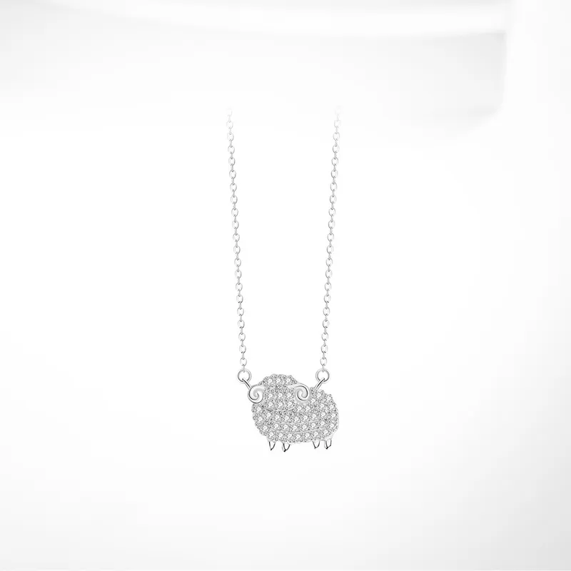 GLOIRE S999 Fine Silver Necklaces Women's Date Versatile Business Casual-22