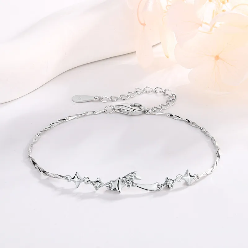 GLOIRE S925 Silver Bracelets Women's-2