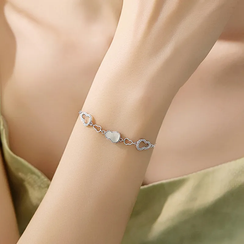 GLOIRE S925 Silver Bracelets Women's-1
