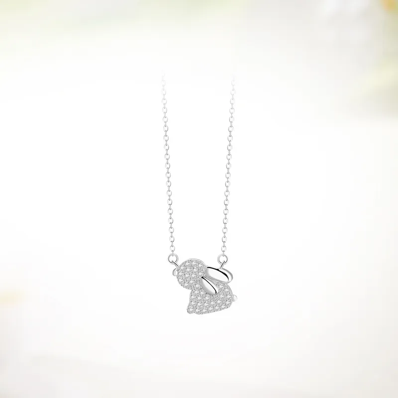 GLOIRE S999 Fine Silver Necklaces Women's Date Versatile Business Casual-10