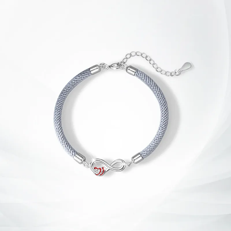 GLOIRE S925 Silver Bracelets Unisex-2
