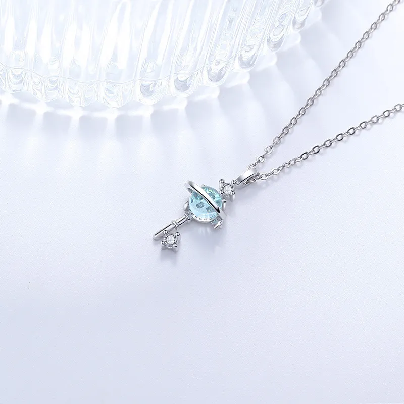 GLOIRE Zircon Necklaces Women's-2