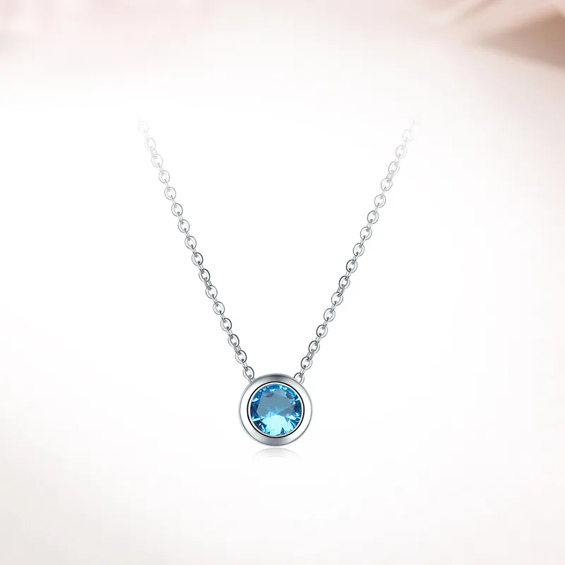 GLOIRE Zircon Necklaces Women's Everyday Casual Dating Commute-4