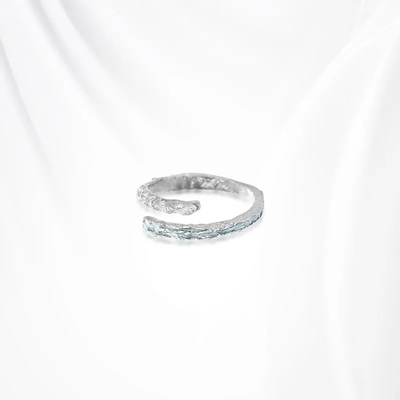 GLOIRE Alloy Rings Unisex Romantic Date Versatile Commute Style-2