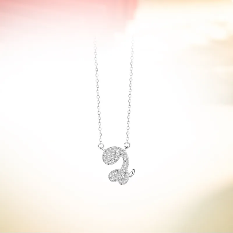 GLOIRE S999 Fine Silver Necklaces Women's Date Versatile Business Casual-17