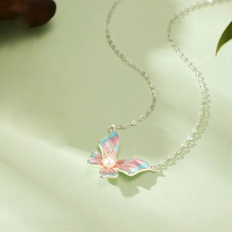 GLOIRE S925 Silver Necklaces Women's Gentle Elegant Fashion Elegance Everyday Versatile Date Business Casual-2