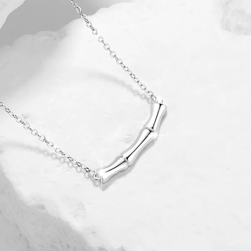 GLOIRE S925 Silver Necklaces Unisex Exquisite Luxe Niche Design Advanced Touch Romantic Date Versatile Commute-2