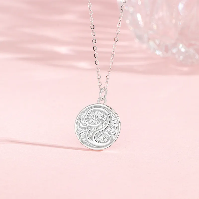 GLOIRE S925 Silver Necklaces Women's Exquisite Luxe Niche Design Advanced Touch Romantic Date Versatile Commute Style-2