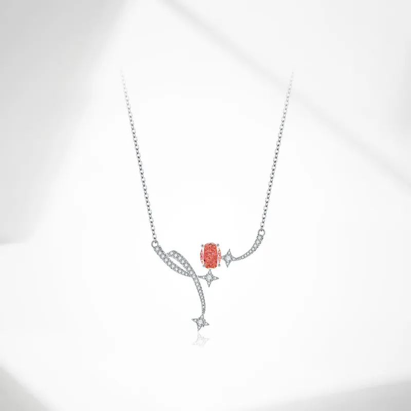 GLOIRE Zircon Necklaces Women's-1
